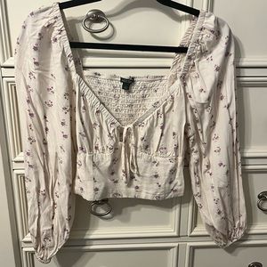 Wild Fable Floral Crop Top